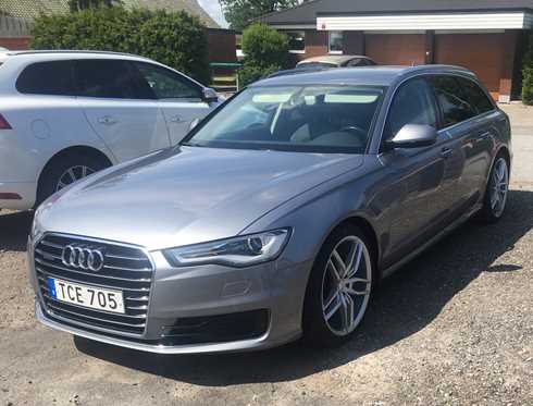 Silvermetallic Audi A6 3.0 TDI Quattro stulen i Örebro